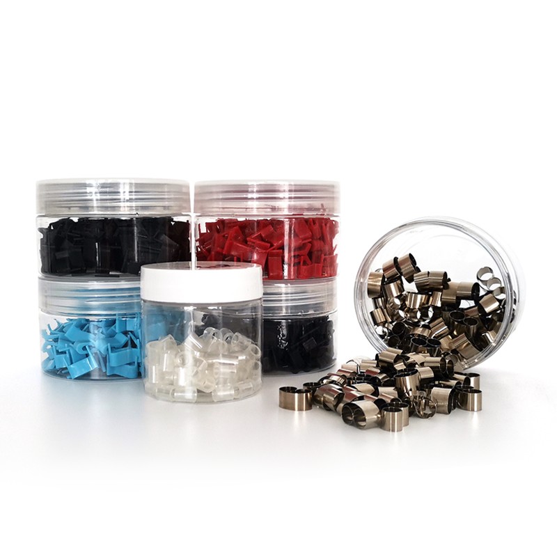 Clipe transparente de embutimento metalográfico/clipe triangular/clipe de montagem em aço inoxidável/clipe de linha