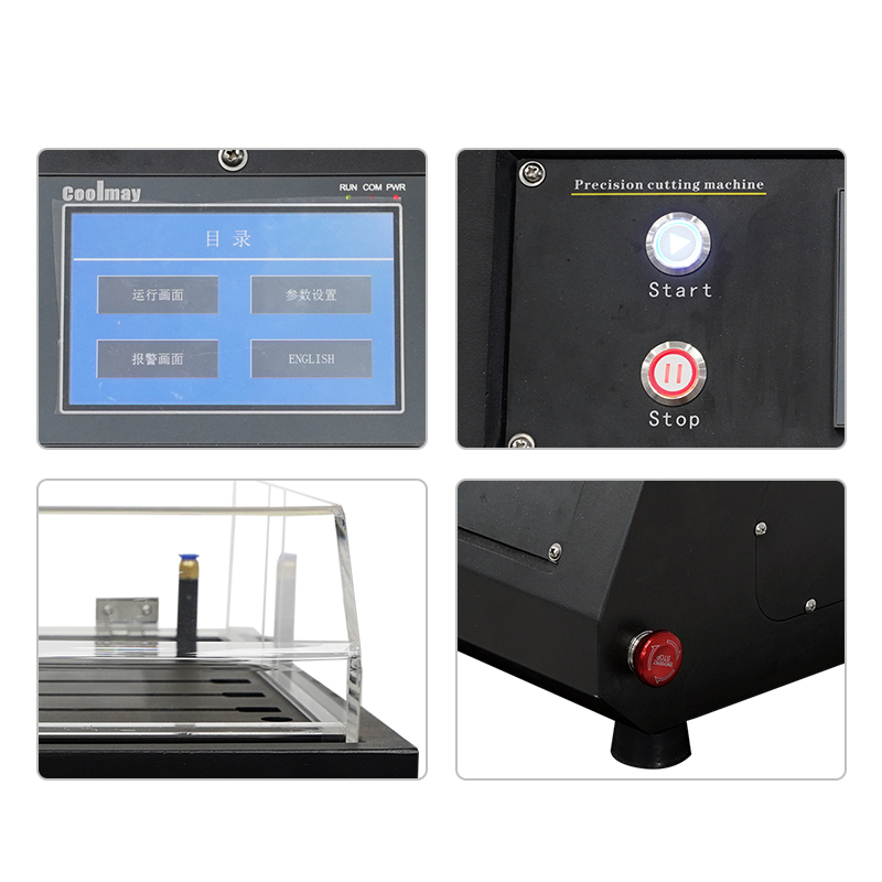 Máquina de corte de placas de precisão metalográfica PBQ-200